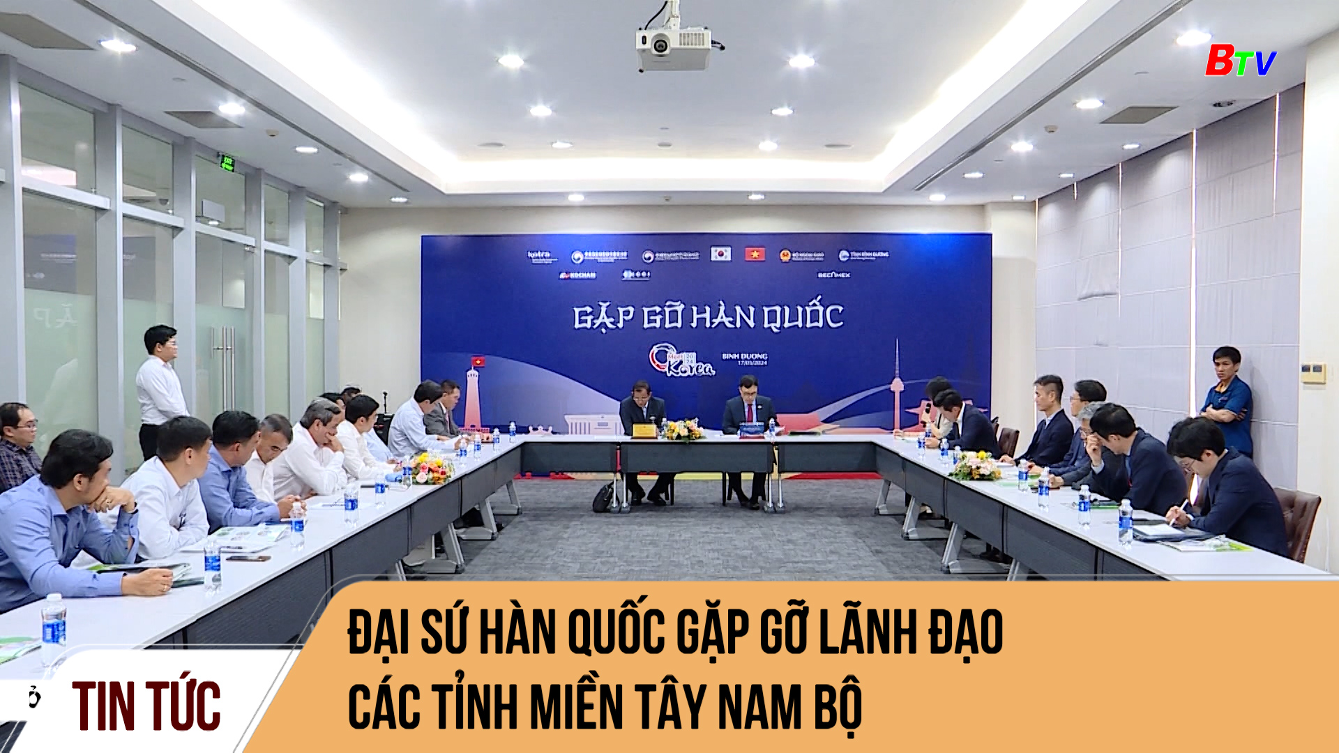 Đại sứ Hàn Quốc gặp gỡ lãnh đạo các tỉnh miền Tây Nam Bộ